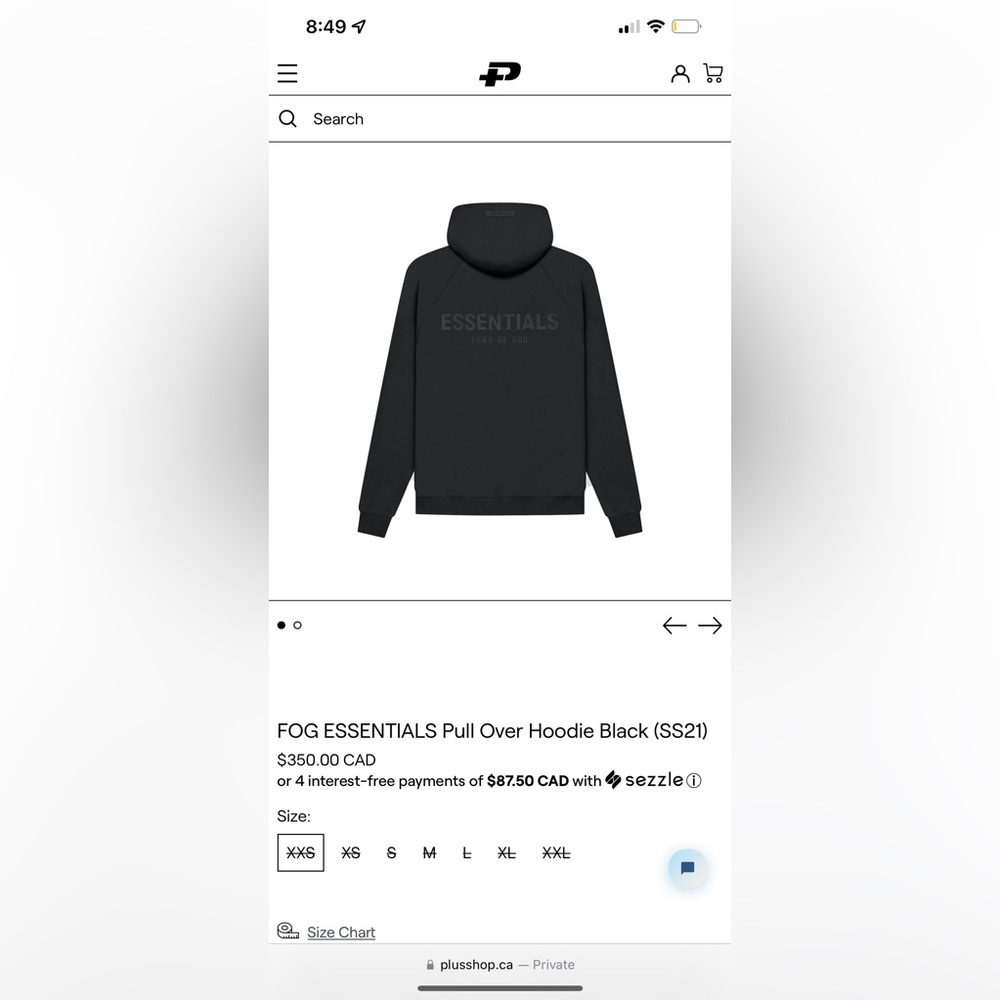 Essentials Hoodie - Picture 4 of 5